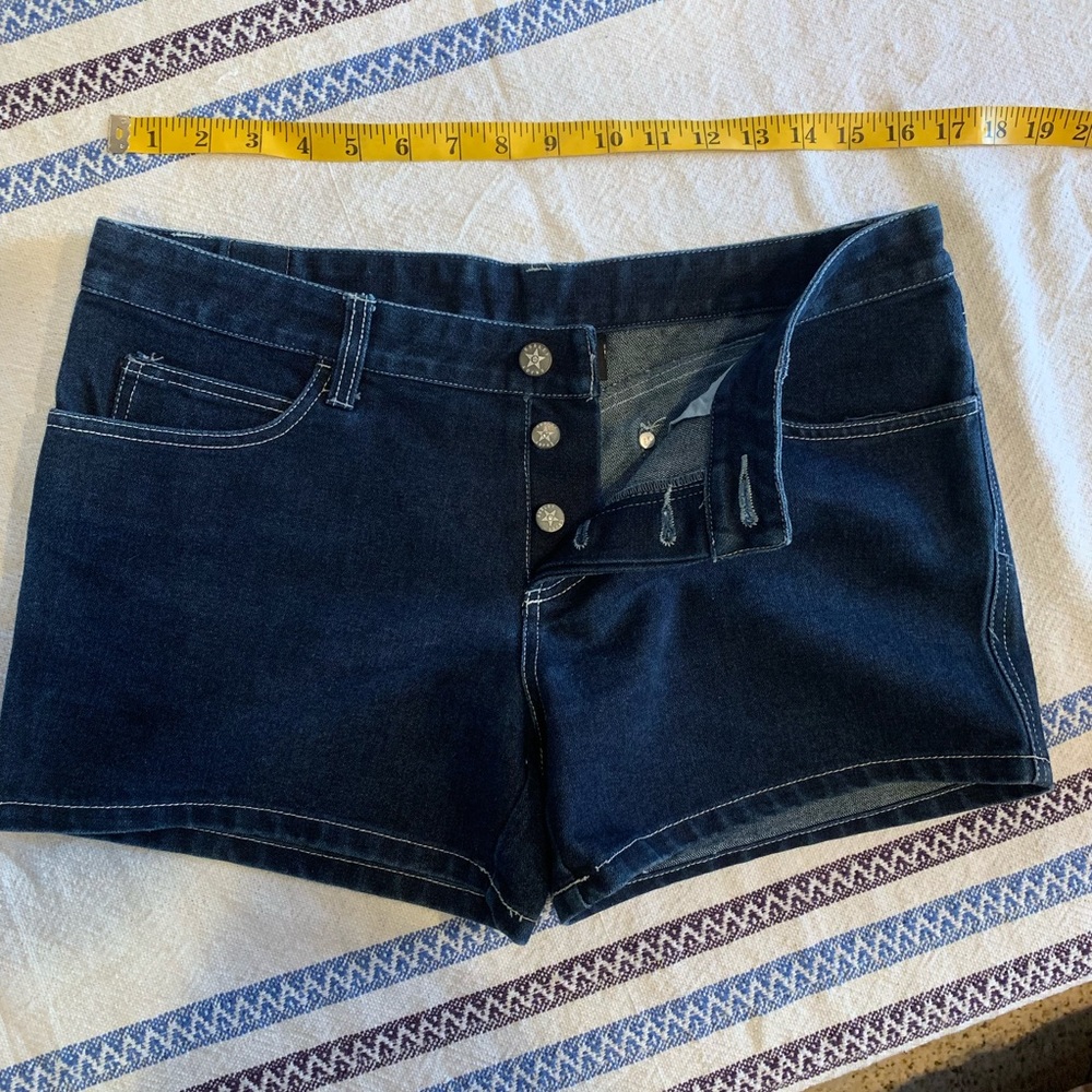 Hurley button up Jean shorts